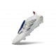 adidas Predator 26 Elite Fold-over Tongue FG Blanco Plateada Azul