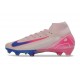 Nike Air Zoom Mercurial Superfly X Elite FG Rosa Azul