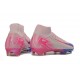 Nike Air Zoom Mercurial Superfly X Elite FG Rosa Azul