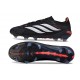 Zapatos adidas Predator 26 Elite FG Negro Blanco Rojo