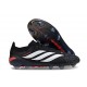 Zapatos adidas Predator 26 Elite FG Negro Blanco Rojo