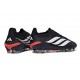 Zapatos adidas Predator 26 Elite FG Negro Blanco Rojo