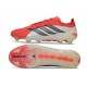 Zapatos adidas Predator 26 Elite FG Rojo Lúcido Negro Ftwr Blanco