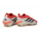 Zapatos adidas Predator 26 Elite FG Rojo Lúcido Negro Ftwr Blanco