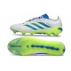 Zapatos adidas Predator 26 Elite FG Blanco Azul