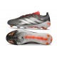 Zapatos adidas Predator 26 Elite FG Hierro Met. Ftwr Blanco Rojo Lúcido