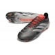 Zapatos adidas Predator 26 Elite FG Hierro Met. Ftwr Blanco Rojo Lúcido