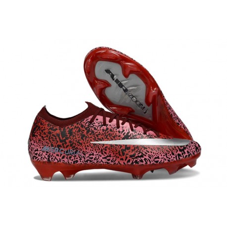 Nike Zapatillas Mercurial Vapor 16 Elite FG Rojo Plateado