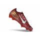 Nike Zapatillas Mercurial Vapor 16 Elite FG Rojo Plateado