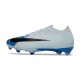 Nike Zapatillas Mercurial Vapor 16 Elite FG Blanco Azul Negro