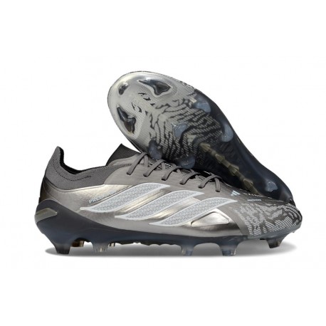Zapatos adidas Predator 26 Elite FG Gris Plateada