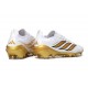 Zapatos adidas Predator 26 Elite FG Blanco Dorado