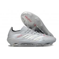 Zapatos adidas Predator 26 Elite FG Gris Plateado