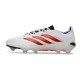 Zapatos adidas Predator 26 Elite FG Blanco Rojo Negro