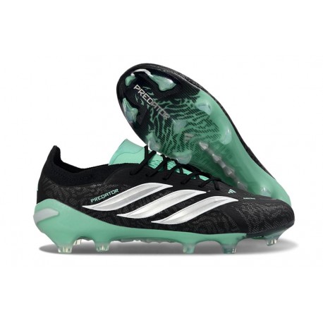 Zapatos adidas Predator 26 Elite FG Negro Verde Blanco