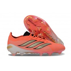 Bota de Fútbol adidas Predator Elite L FG Rojo Dorada