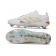 Bota de Fútbol adidas Predator Elite L FG Blanco Dorado