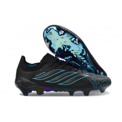 Bota de Fútbol adidas Predator Elite L FG Negro Azul