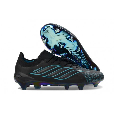 Bota de Fútbol adidas Predator Elite L FG Negro Azul