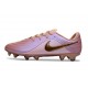 Nike Tiempo Maestro Elite FG Zapatillas de fútbol Bronce Rojo Mtlc Dorado Rosa Mtlc