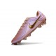 Nike Tiempo Maestro Elite FG Zapatillas de fútbol Bronce Rojo Mtlc Dorado Rosa Mtlc
