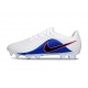 Nike Tiempo Maestro Elite FG Blanco Negro Azul Carrera Explosión Rosa