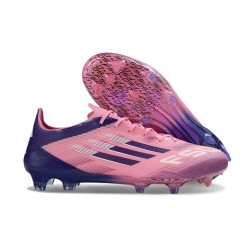 Bota de Fútbol Adidas F50 Elite FG Rosa Negro