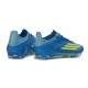Adidas F50 Elite FG X MESSI Azul Royal Amarillo Solar Semi Azul Burst
