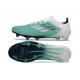 Bota de Fútbol Adidas F50 Elite FG Verde Blanco Plateada