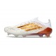Bota de Fútbol Adidas F50 Elite FG Blanco Dorada