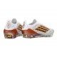 Bota de Fútbol Adidas F50 Elite FG Blanco Dorada
