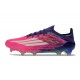 Bota de Fútbol Adidas F50 Elite FG Rosa Violeta Blanco