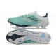 Bota de Futbol Adidas F50+ FG Verde Blanco Plateado