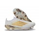 Bota de Futbol Adidas F50+ FG Blanco Dorado