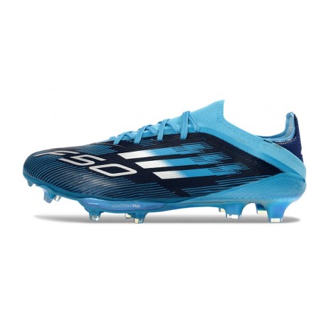 Bota de Futbol Adidas F50+ FG Negro Azul