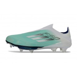 Bota y Zapatilla de Fútbol Adidas F50+ LL FG Verde Plateado