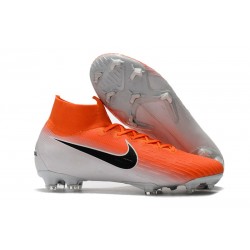 Nike Zapatos Mercurial Superfly 6 DF FG - Naranja Blanco