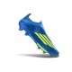 Adidas F50+ LL FG X MESSI Azul Royal Amarillo Solar Semi Azul Burst
