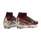 Nike Zoom Mercurial Superfly X Elite SG-Pro Rojo Burdeos Estampado Leopardo