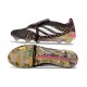 adidas Predator 26 Elite Fold-over Tongue FG Negro Blanco Dorado