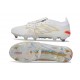 adidas Predator 26 Elite Fold-over Tongue FG Blanco Dorado