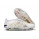 adidas Predator 26 Elite Fold-over Tongue FG Blanco Dorado
