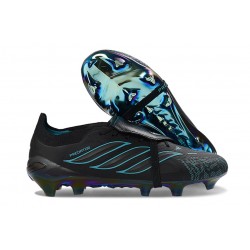 adidas Predator 26 Elite Fold-over Tongue FG Negro Azul