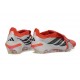 adidas Predator 26 Elite Fold-over Tongue FG Rojo Lúcido Negro Ftwr Blanco