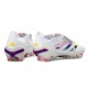 adidas Predator 26 Elite Fold-over Tongue FG Blanco Rosa
