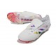 adidas Predator 26 Elite Fold-over Tongue FG Blanco Rosa