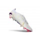 adidas Predator 26 Elite Fold-over Tongue FG Blanco Rosa