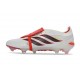 adidas Predator 26 Elite Fold-over Tongue FG Blanco Rojo Negro