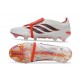adidas Predator 26 Elite Fold-over Tongue FG Blanco Rojo Negro