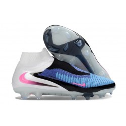 Bota Nike Phantom 6 Df Elite Fg Azul Carrera Explosión Rosa Blanco